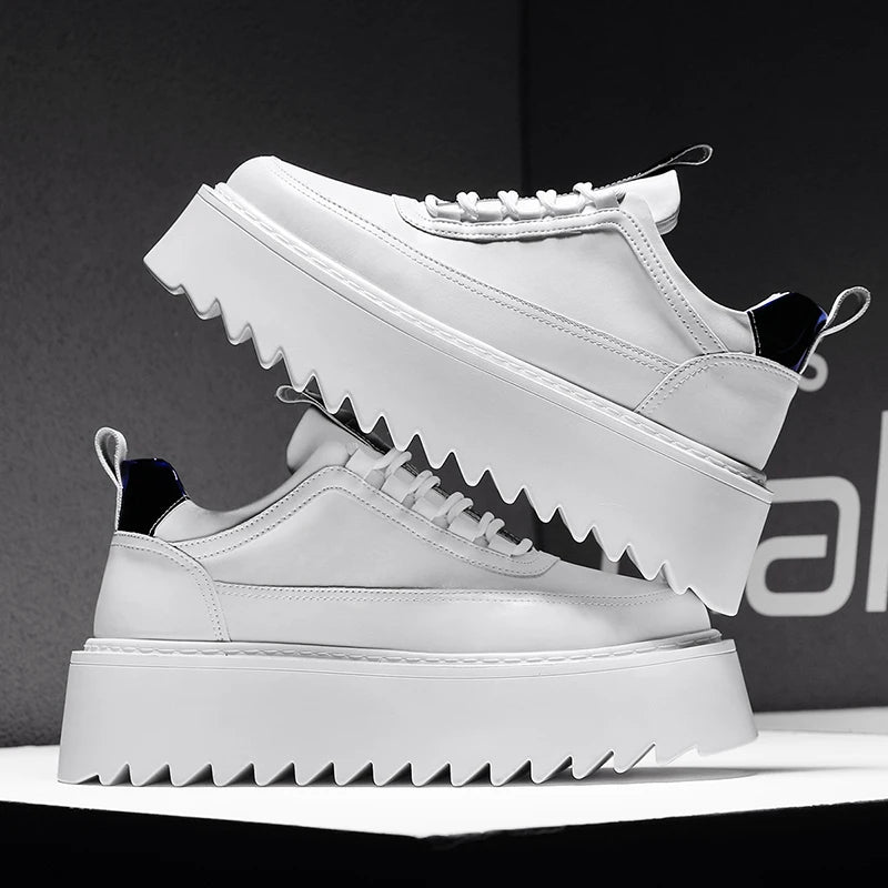 CHAXIAOA Ankle Boots Homme, Urban Core Classics – Baskets Épaisses & Confortables