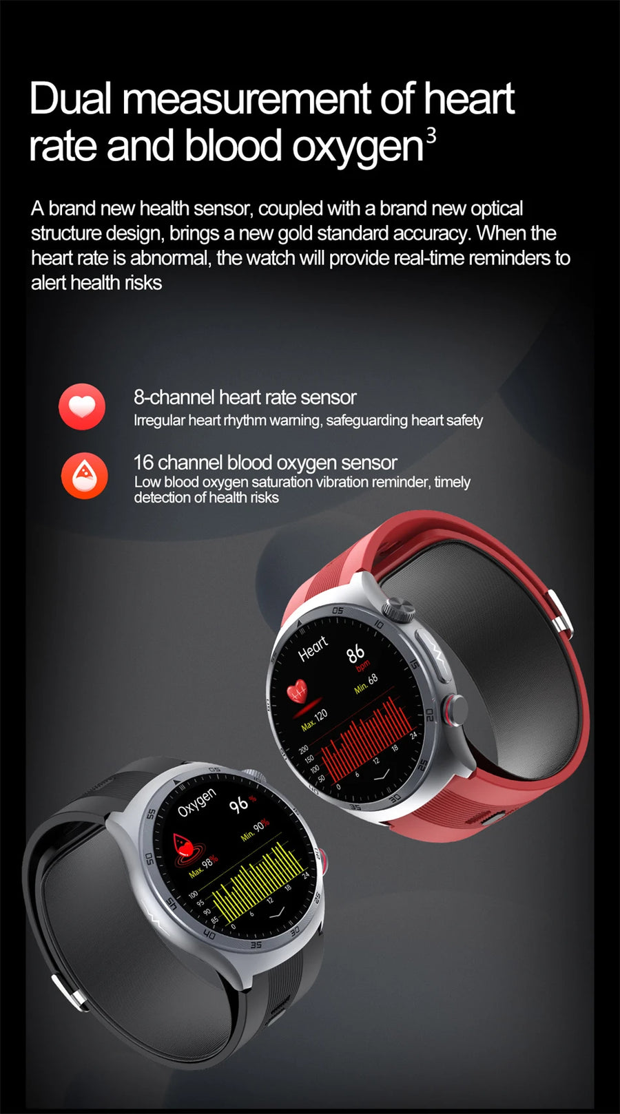 GUHUAVMI DT Watch Ultra 2025 – Men’s Smartwatch