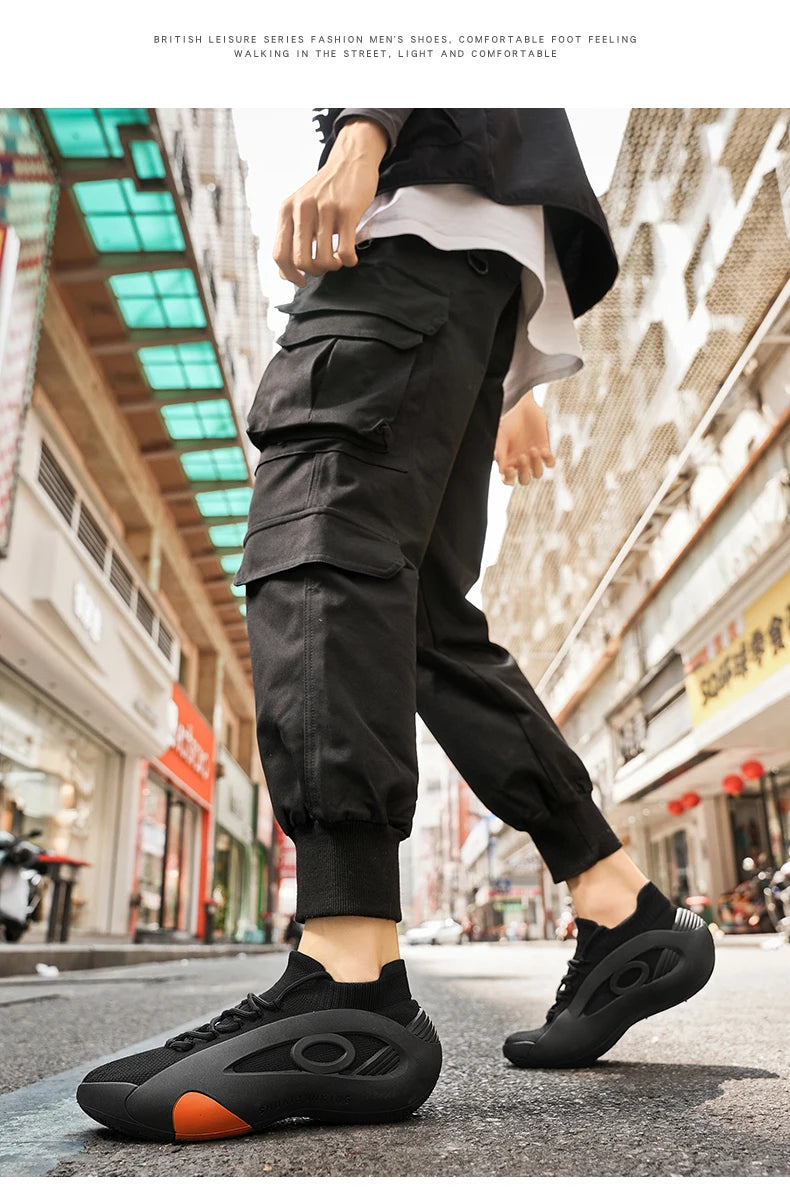 2025 Men's Lightweight Breathable Basketball Shoes - Non-slip Wear-resistant Casual Sports Sneakers