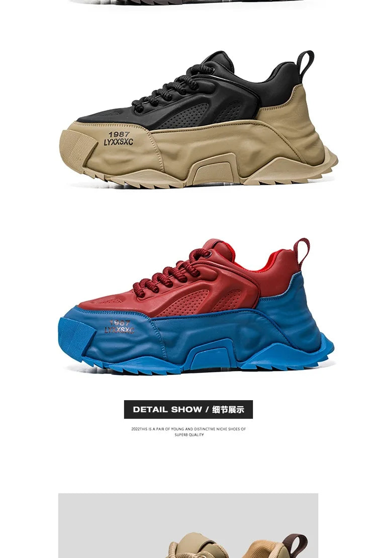 Men's Designer Sneakers – Comfort & Height Boost