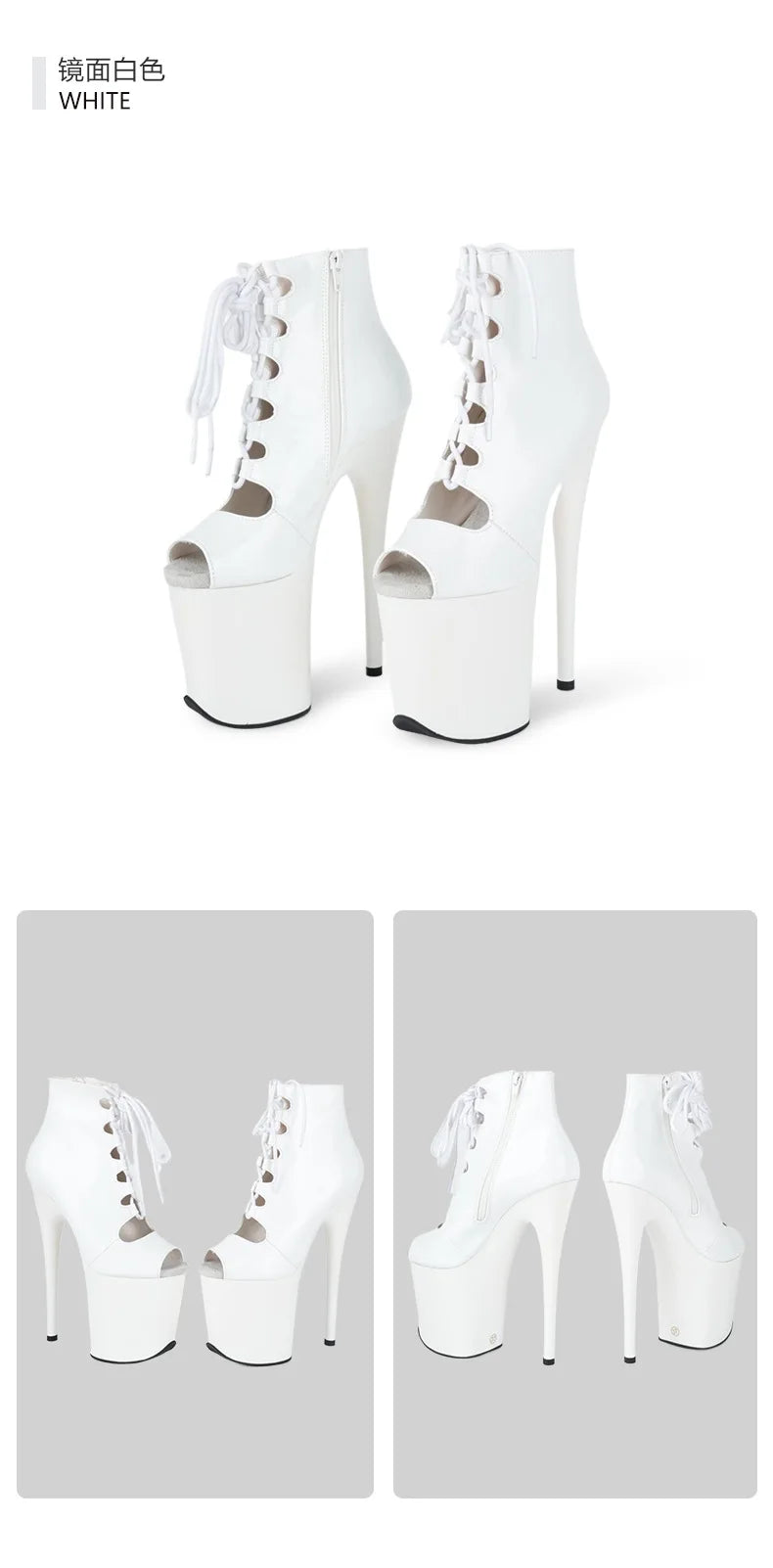 Bottines sexy à talon haut – Stiletto, plateforme exotique, club et danse