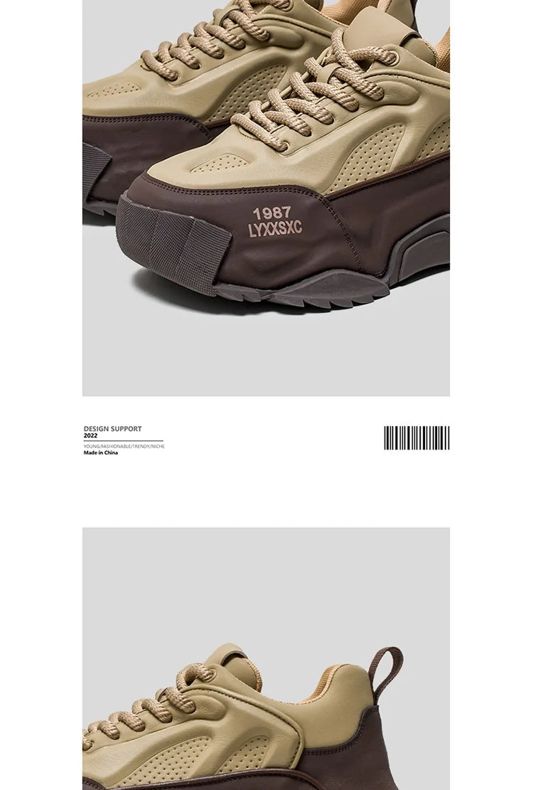 Men's Designer Sneakers – Comfort & Height Boost