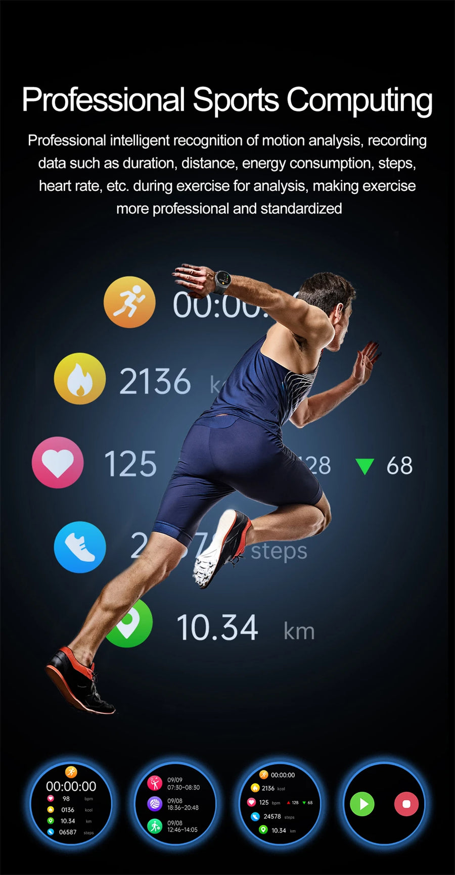 GUHUAVMI DT Watch Ultra 2025 – Men’s Smartwatch