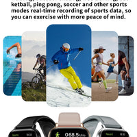 Montre Bluetooth, LAXASFIT Y13 Pro Max – Smartwatch Connectée 1.85’’