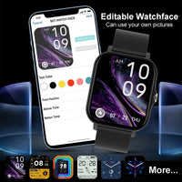 Montre Connectée COTAUL GT20 – Écran 1.83”
