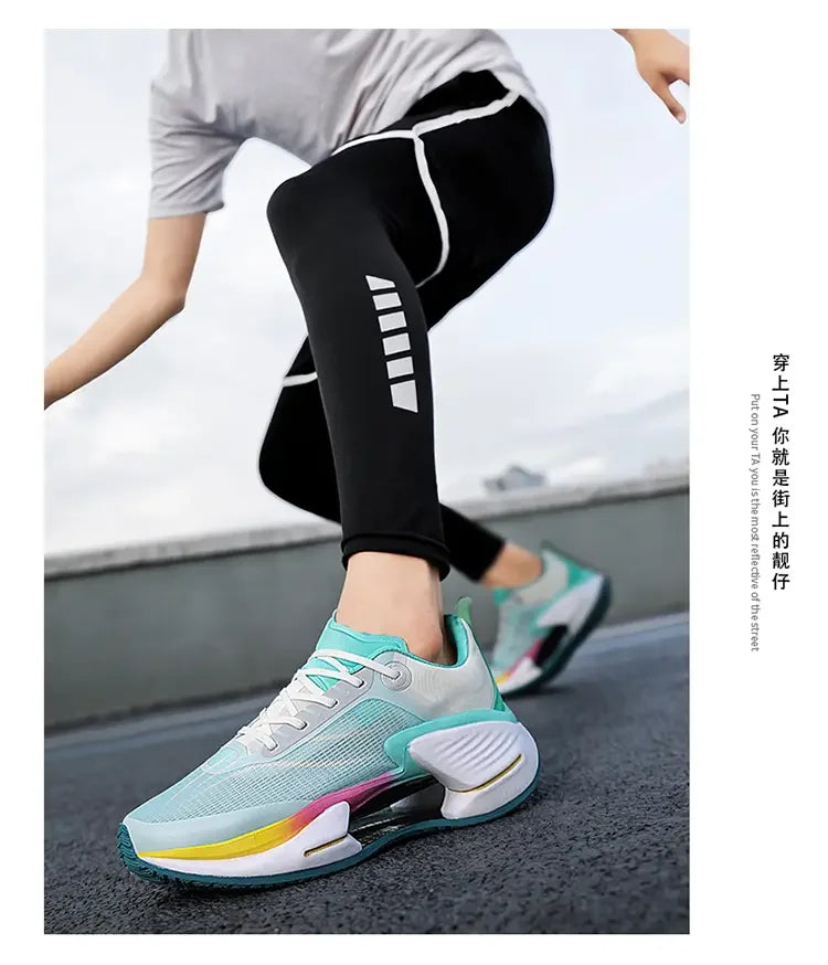 2024 Jue Ying 3 – Chaussures de course unisexes légères et respirantes, stables et confortables pour performance et vitesse