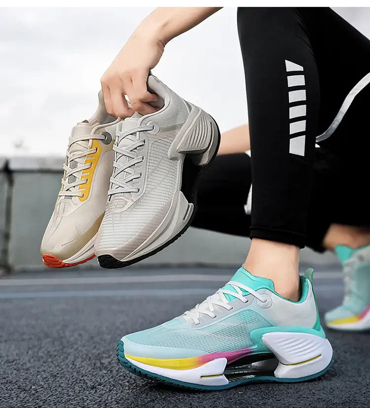 2024 Jue Ying 3 – Chaussures de course unisexes légères et respirantes, stables et confortables pour performance et vitesse